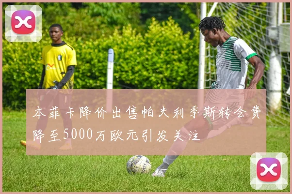本菲卡降价出售帕夫利季斯转会费降至5000万欧元引发关注